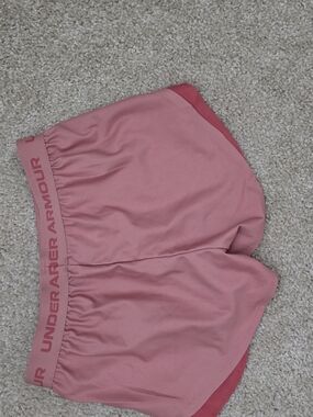 Under Armour Rose Pink Women's Athletic Shorts